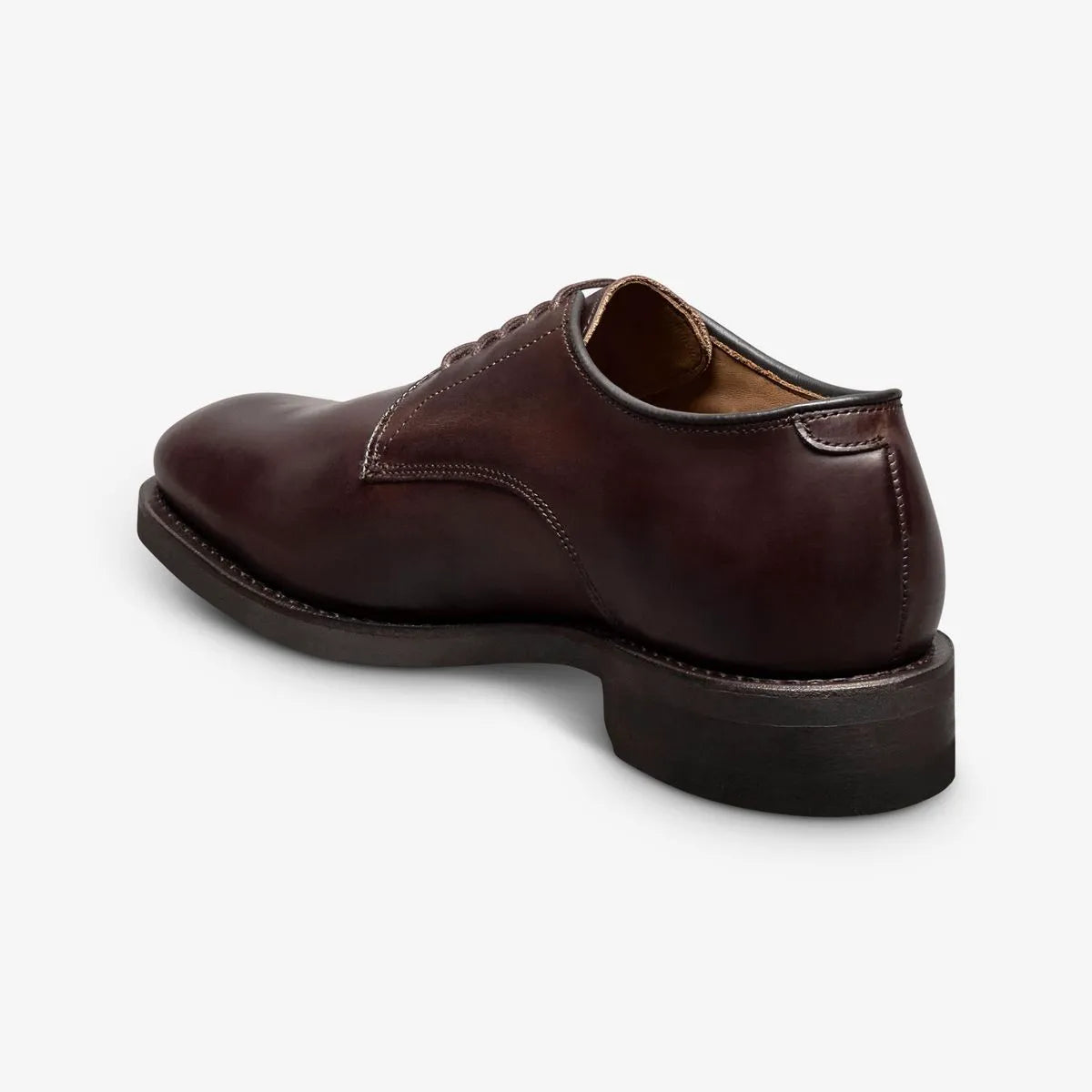 Ramsey Plain-toe Derby Dress Shoe - Dark Brown Leather