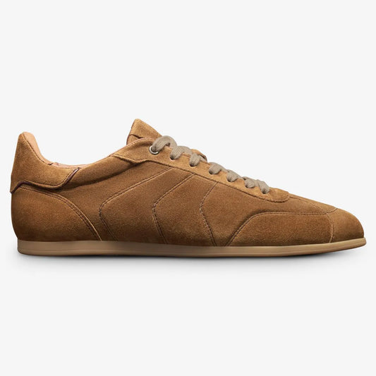 Aidan Lace-up Sneaker - Cinnamon Brown Suede