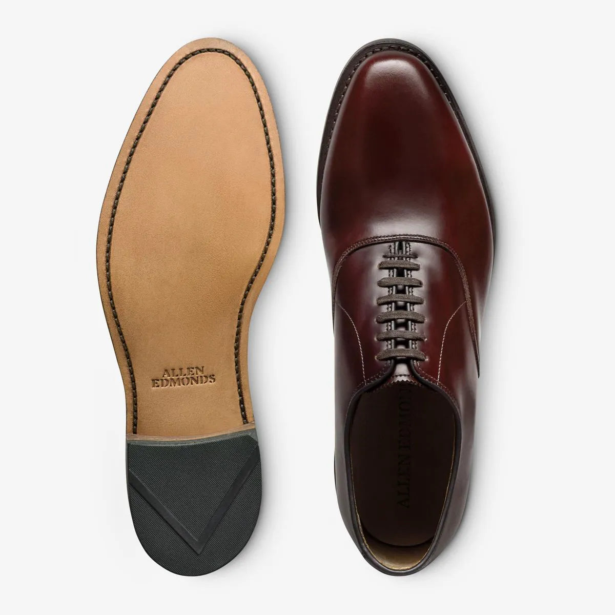 Carlyle Plain-toe Oxford Dress Shoe - Burgundy Leather