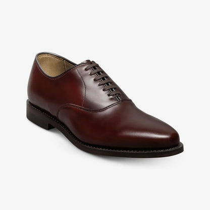 Carlyle Plain-toe Oxford Dress Shoe - Burgundy Leather