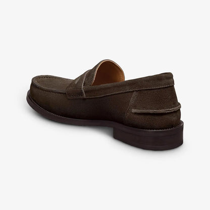 Sorrento Penny Loafer - Bitter Chocolate Suede