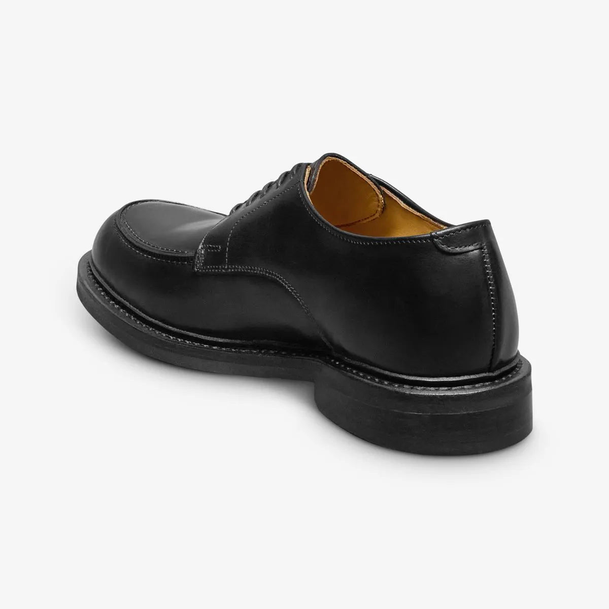 Hanover Reserve Apron-toe Derby Dress Shoe - Black Leather