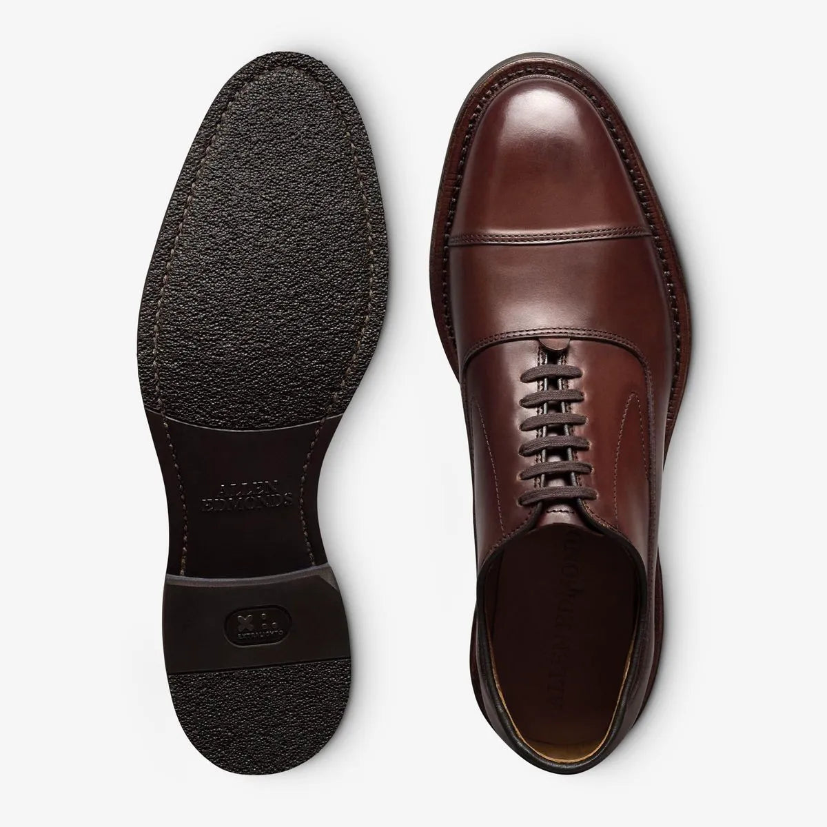 Rhett Cap-toe Oxford Dress Shoe - Chili Leather