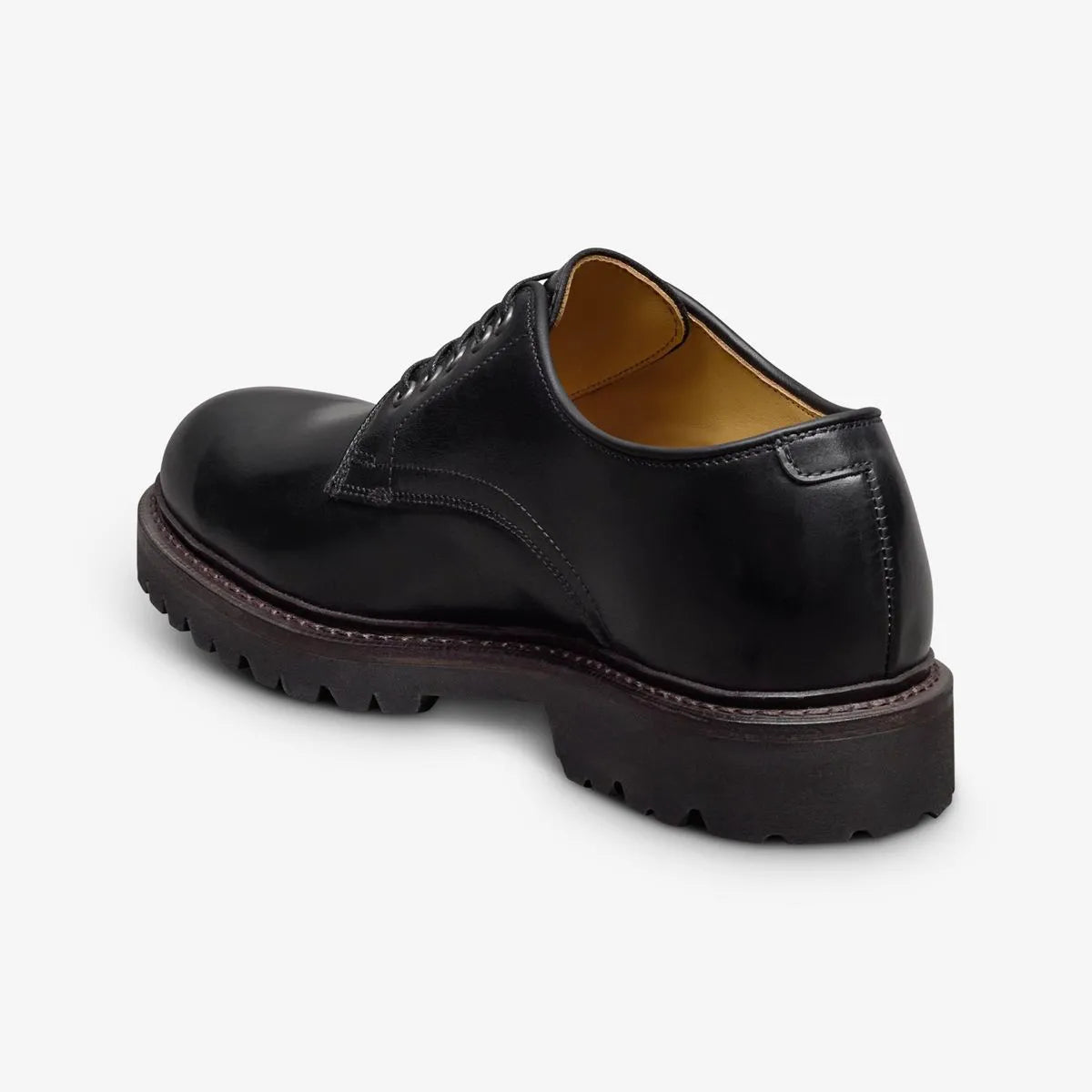 Carmine Reserve Lug Derby Dress Shoe - Black Leather