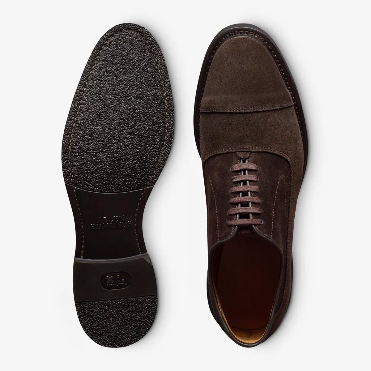 Rhett Cap-toe Oxford Dress Shoe - Bitter Chocolate Suede