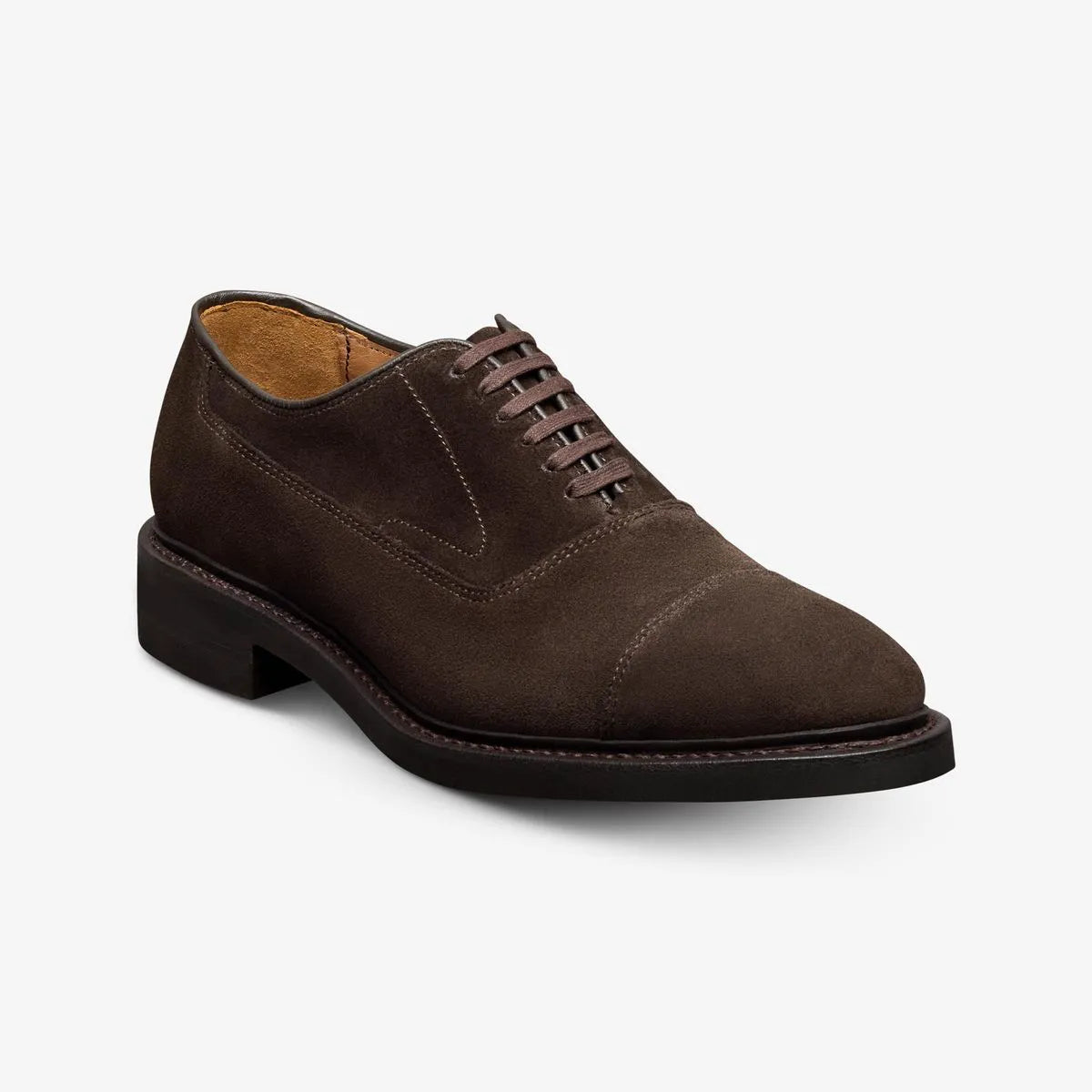 Rhett Cap-toe Oxford Dress Shoe - Bitter Chocolate Suede