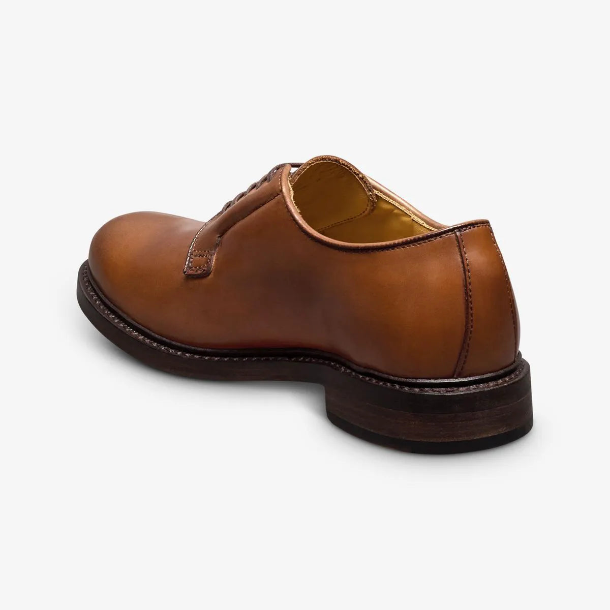 Rowan Reserve Plain-toe Derby Dress Shoe - Natural Polished Calf Leather