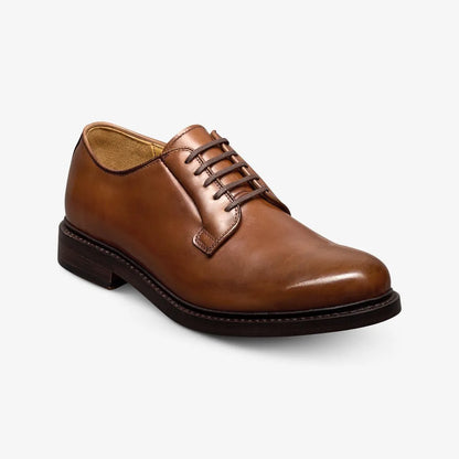 Rowan Reserve Plain-toe Derby Dress Shoe - Natural Polished Calf Leather