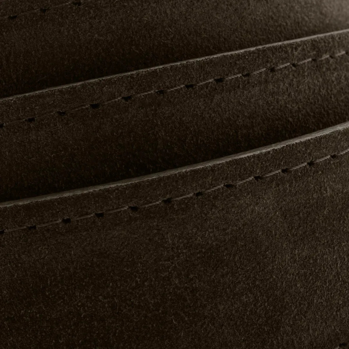 Clayton Street Belt - Chocolate Suede