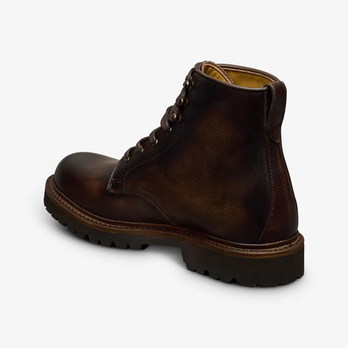 Charlton Reserve Plain-toe Boot - Dark Brown Leather