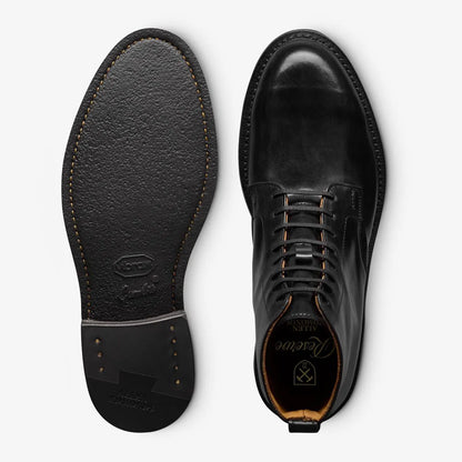Houston Reserve Plain-toe Dress Boot - Black Leather