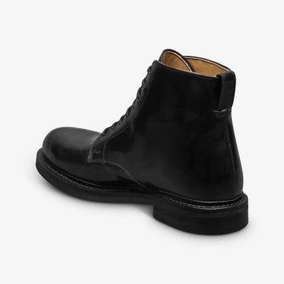 Houston Reserve Plain-toe Dress Boot - Black Leather