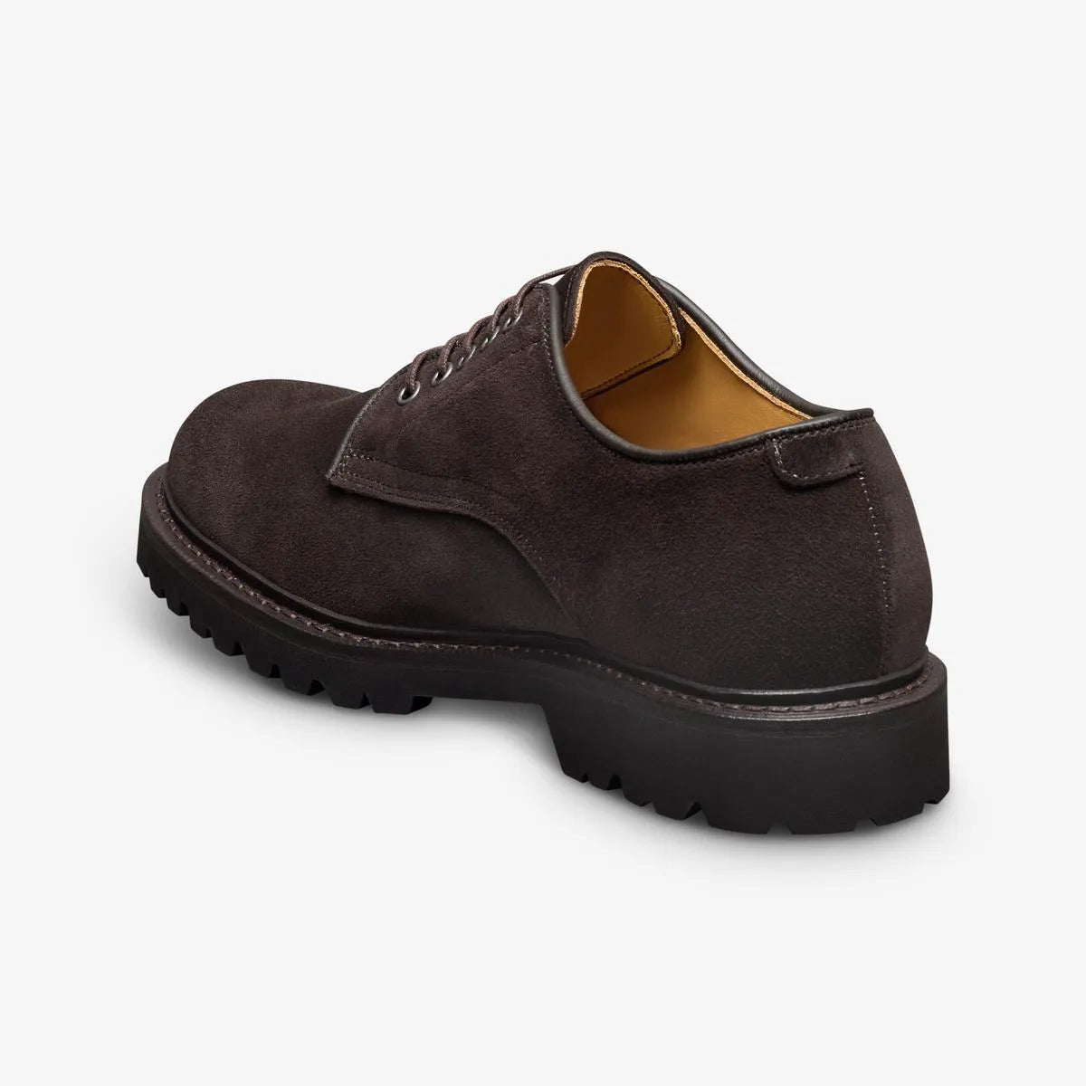 Carmine Reserve Lug Derby Dress Shoe - Bitter Chocolate Suede