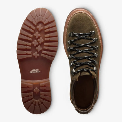 Tahoe Weather-ready Hiker Shoe - Dark Olive Green Suede