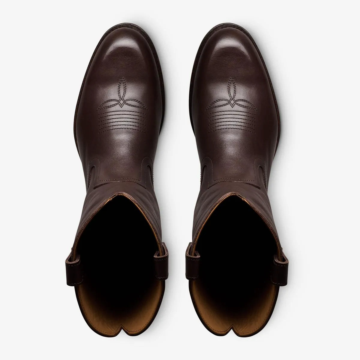 Dakota Western Boot - Brown Leather