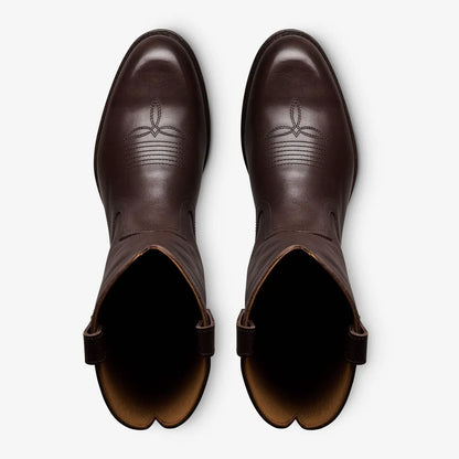 Dakota Western Boot - Brown Leather