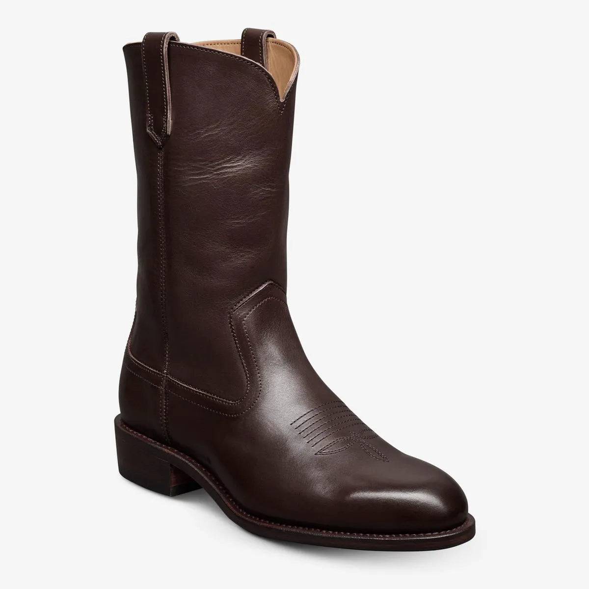Dakota Western Boot - Brown Leather