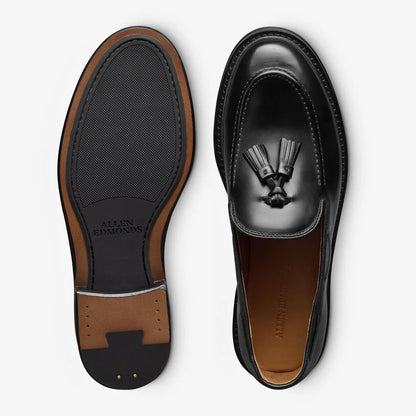 Baker Tassel Loafer - Black Leather
