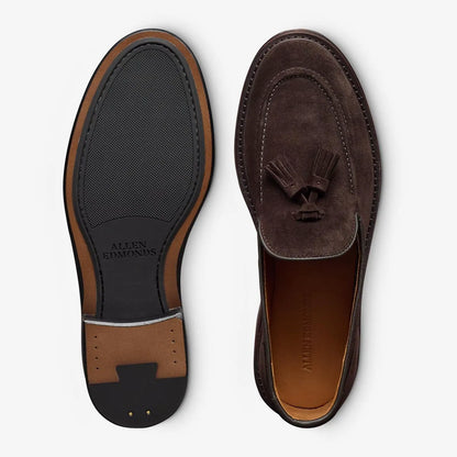 Baker Tassel Loafer - Bitter Chocolate Suede