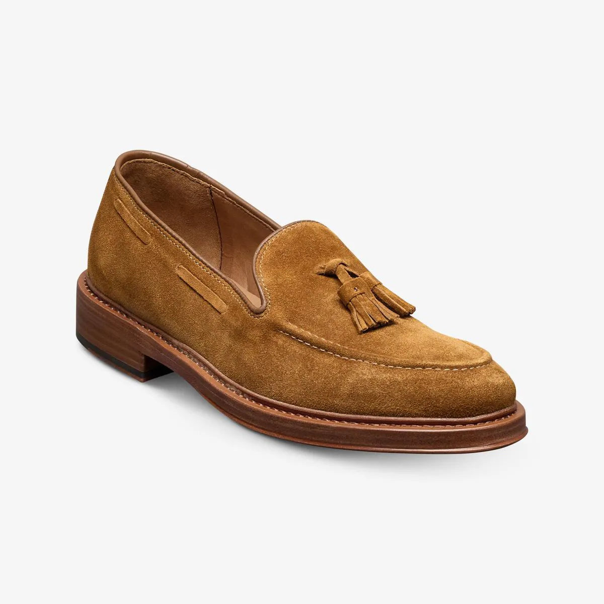 Baker Tassel Loafer - Cinnamon Brown Suede