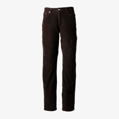 Civilianaire Alfie Straight Fit Jeans - Brown Cord