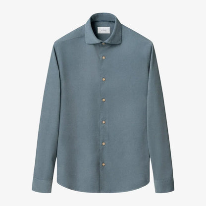 Eton Corduroy Shirt - Blue