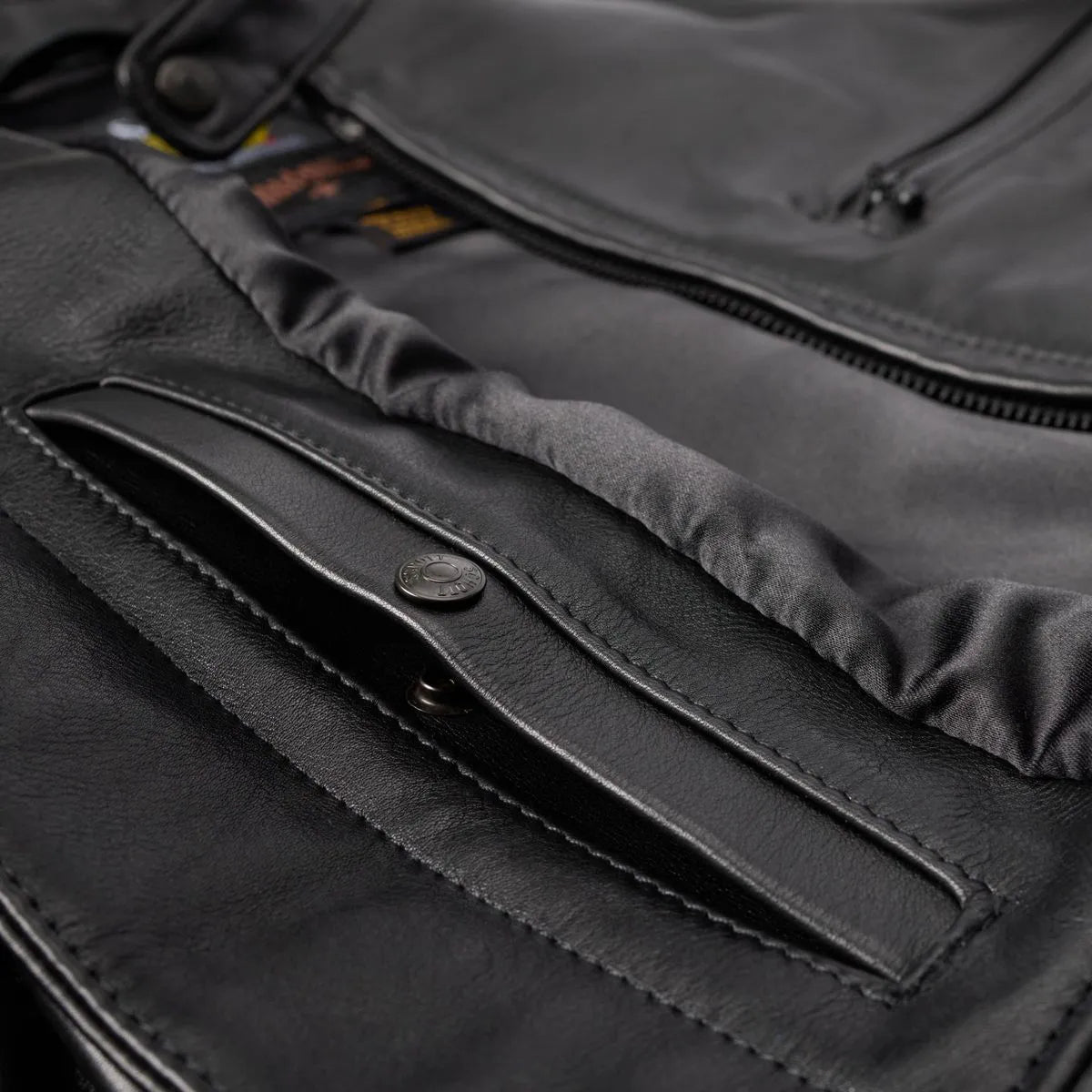 Schott® N.Y.C. x Allen Edmonds Café Racer 2.0 Leather Jacket - Black Leather