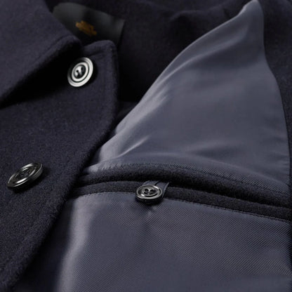 Wool Town Coat - Navy