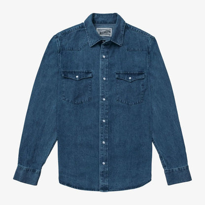 Schott® N.Y.C. Denim Shirt - Blue