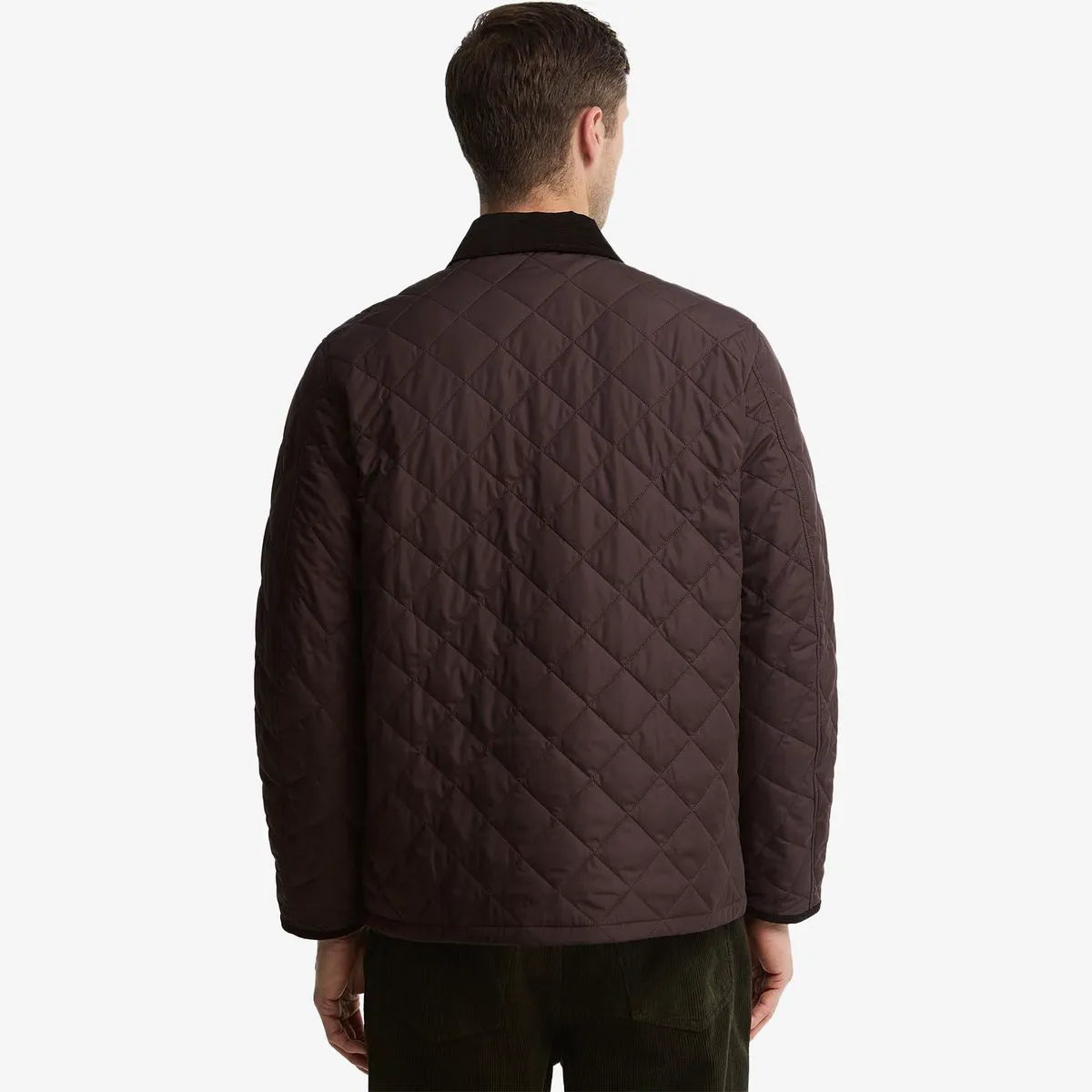 Barbour Hornby Quilted Jacket - Black Oak