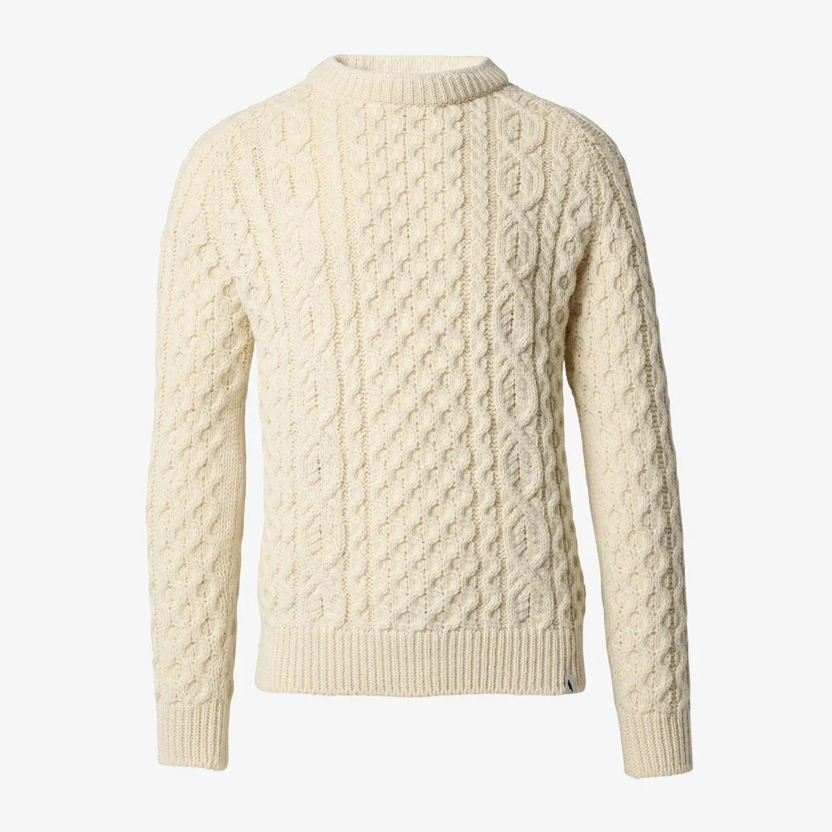 Wool Cable-knit Sweater - Ivory