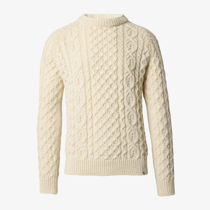 Wool Cable-knit Sweater - Ivory