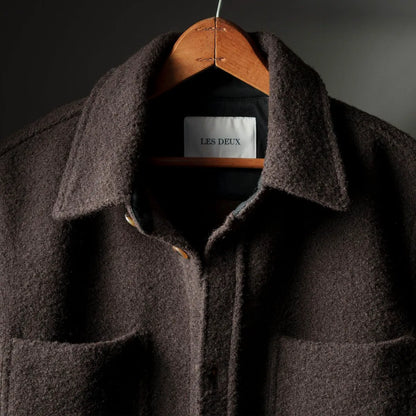Les Deux Boucle Overshirt - Chocolate