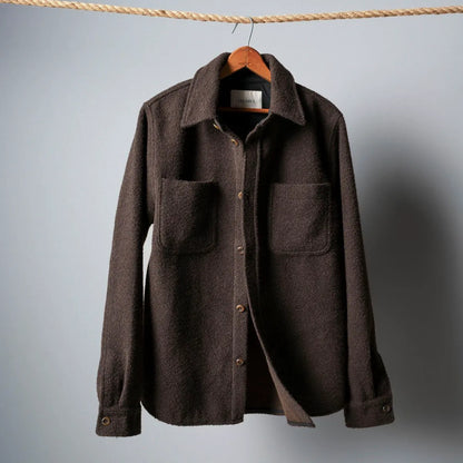 Les Deux Boucle Overshirt - Chocolate
