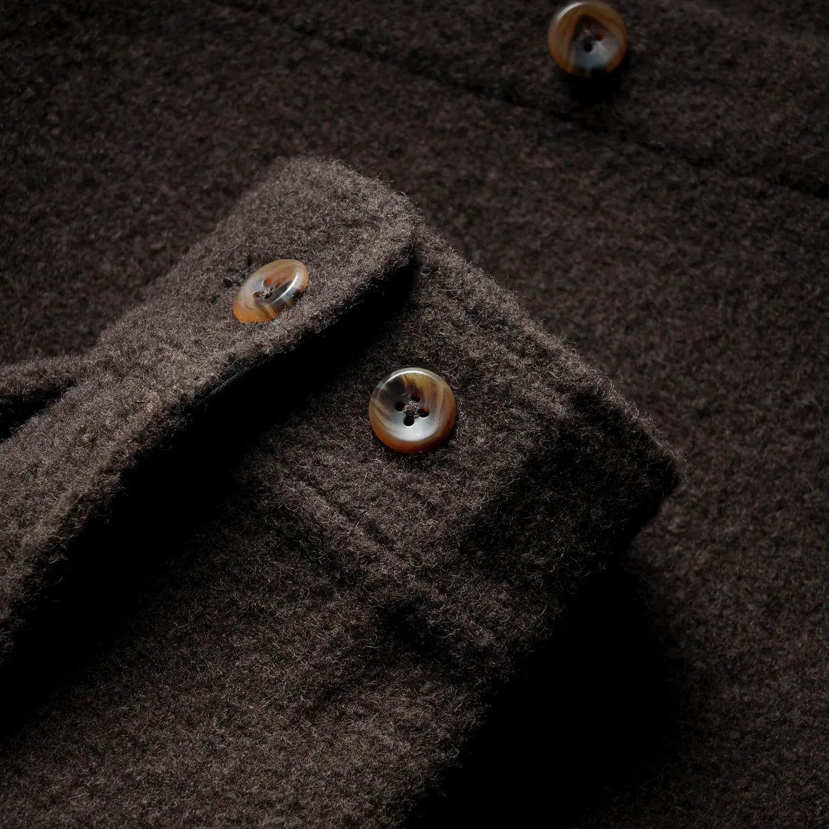 Les Deux Boucle Overshirt - Chocolate