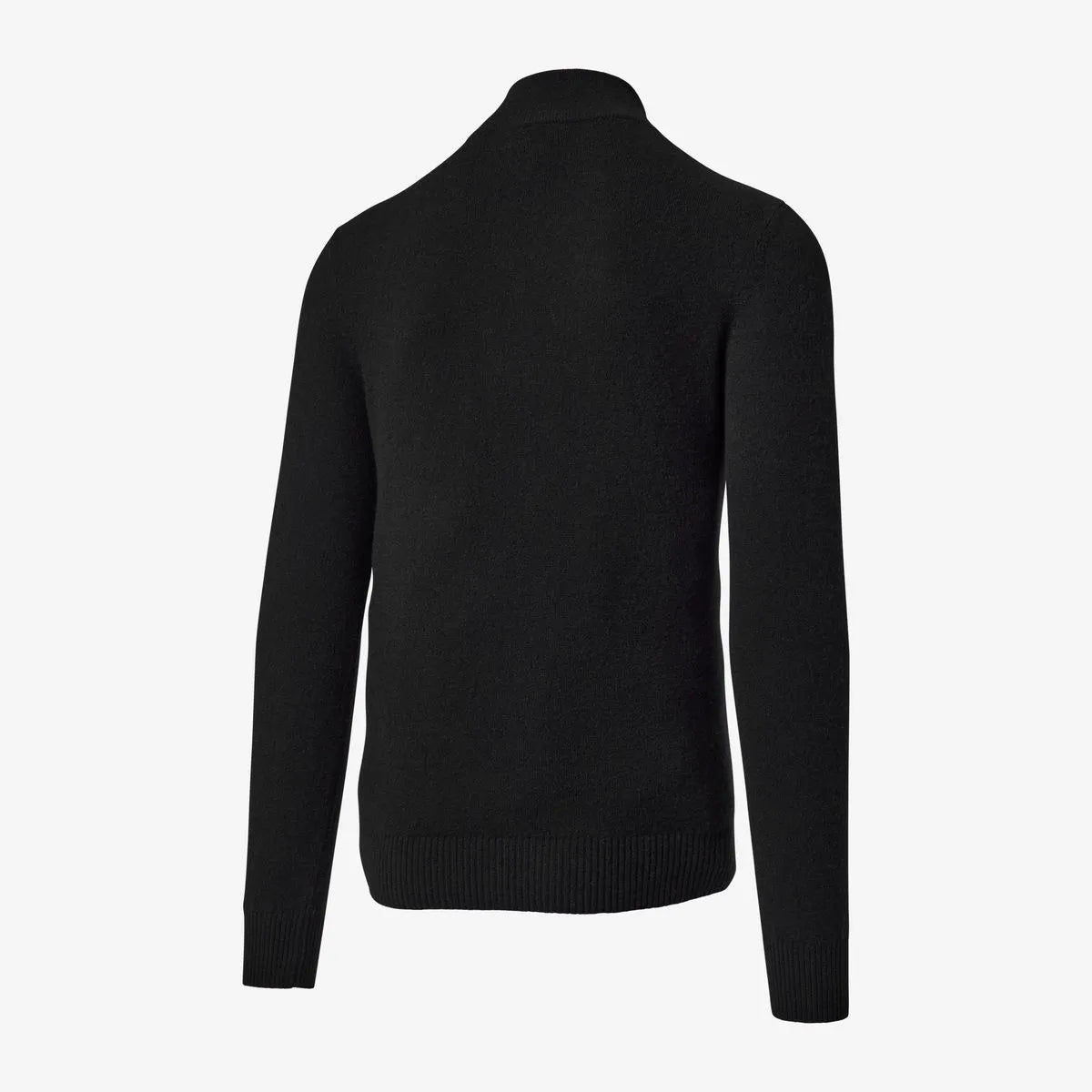 Cashmere Quarter-zip Sweater - Black