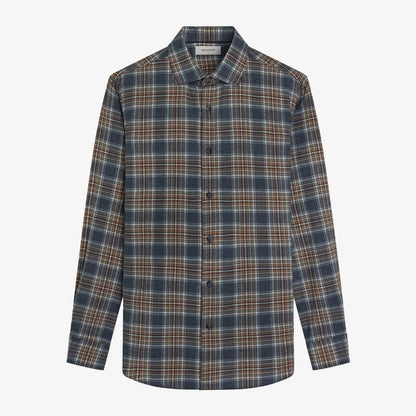 Bugatchi Axel Woven Long-sleeve Shirt - Slate