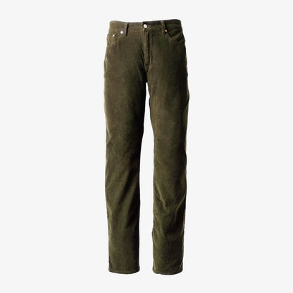 Civilianaire Alfie Straight Fit Jeans - Dark Army Cord